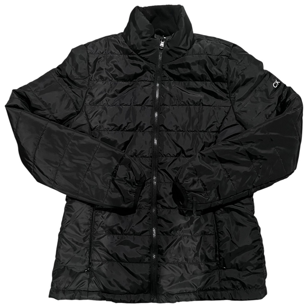 Calvin Klein Polyester Lightweight Puffer Jacket Black Size S/CH